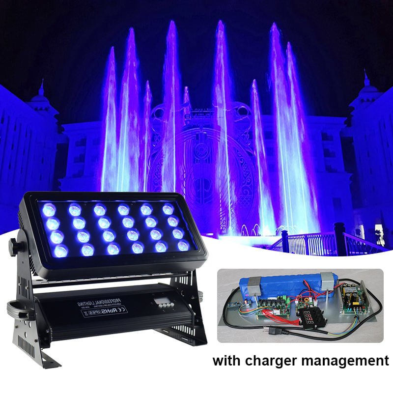 Grace Battery Charge Management LED City Color WiFi Wireless DMX Stage Lighting