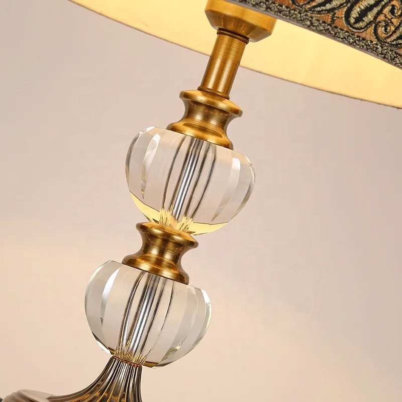Modern Floor Lamp Living Room Art Bedside Bedroom Nordic Designer Luxury Brass Vertical Crystal Floor Lamp