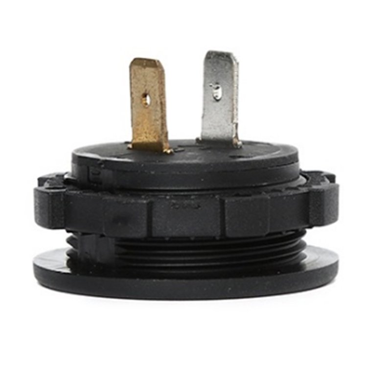 52Mm Auto Meter Gauge Waterproof 12V DC Volt Digital Round Mini Digital Display Voltmeter for Motorcycle Auto Martian