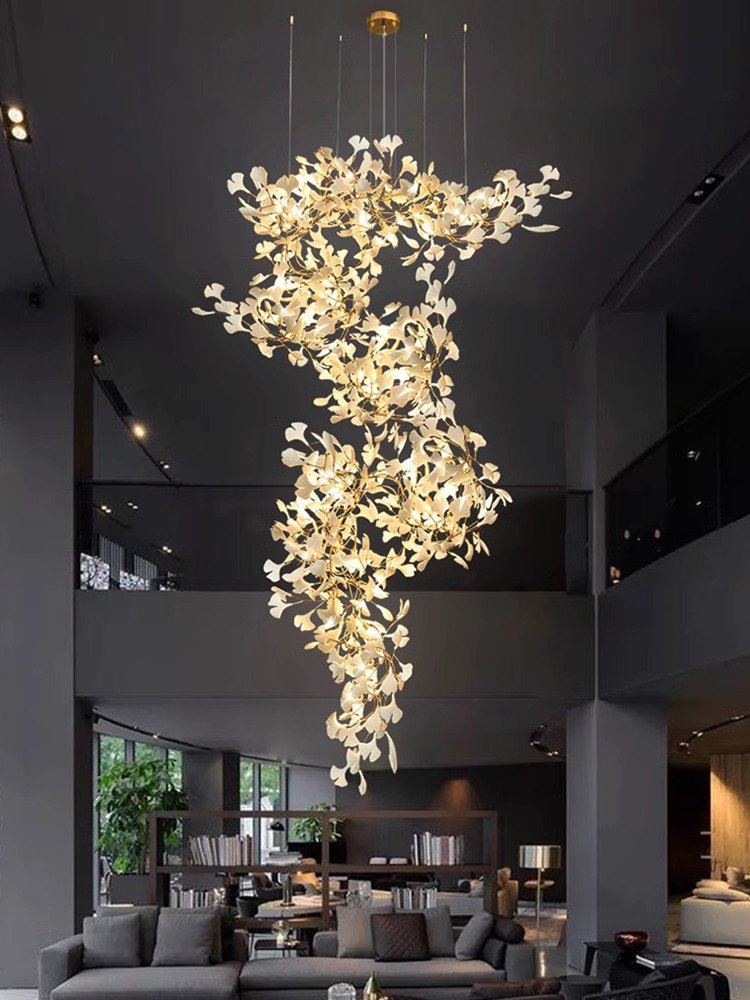 Hotel Lobby Art Decorative Custom Large Chandelier Ceiling Lights