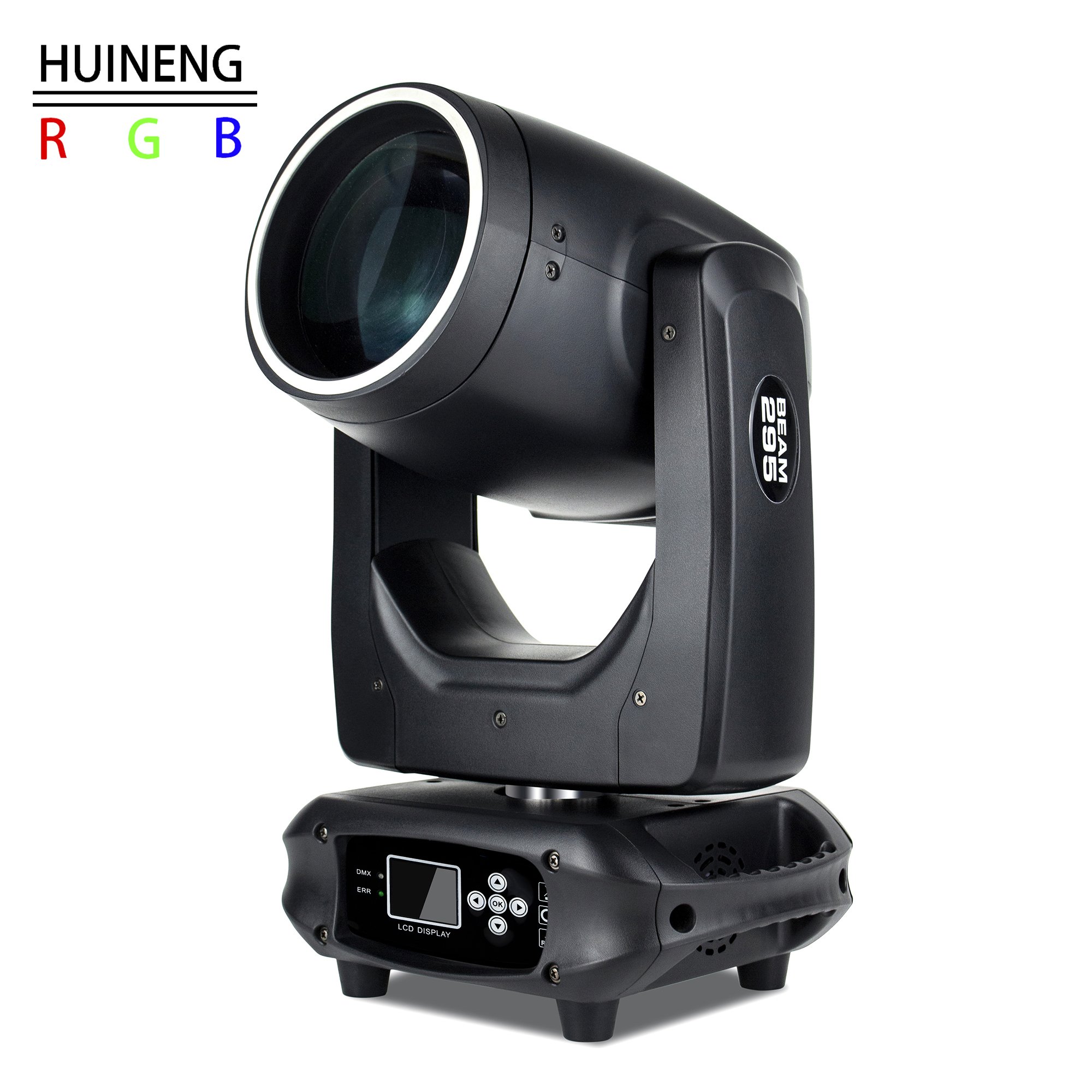 High Quality Private Mode 295w Moving Head Light With Led Strip Ring for Wedding DJ Disco Nightclub Stage Event