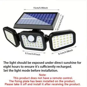 Outside Integrated Solar Christmas Lights Outdoor Waterproof Motion Sensor Solar Energy Lighting Solar Lights