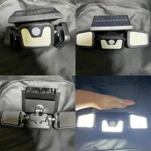 Outside Integrated Solar Christmas Lights Outdoor Waterproof Motion Sensor Solar Energy Lighting Solar Lights