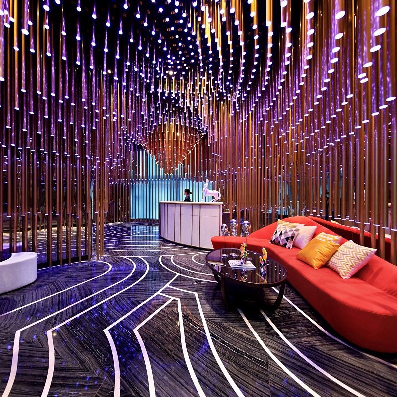 Hotel Chandelier Engineering Chandelier Ceiling Living Room Chandelier Modern Luxury Villa Double Loft Hanging Lamp