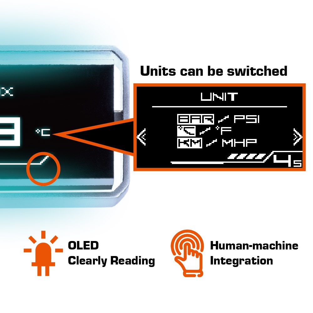 Shadow D-Meter 2 OBD2 Digital Meter Display for Universal New Car