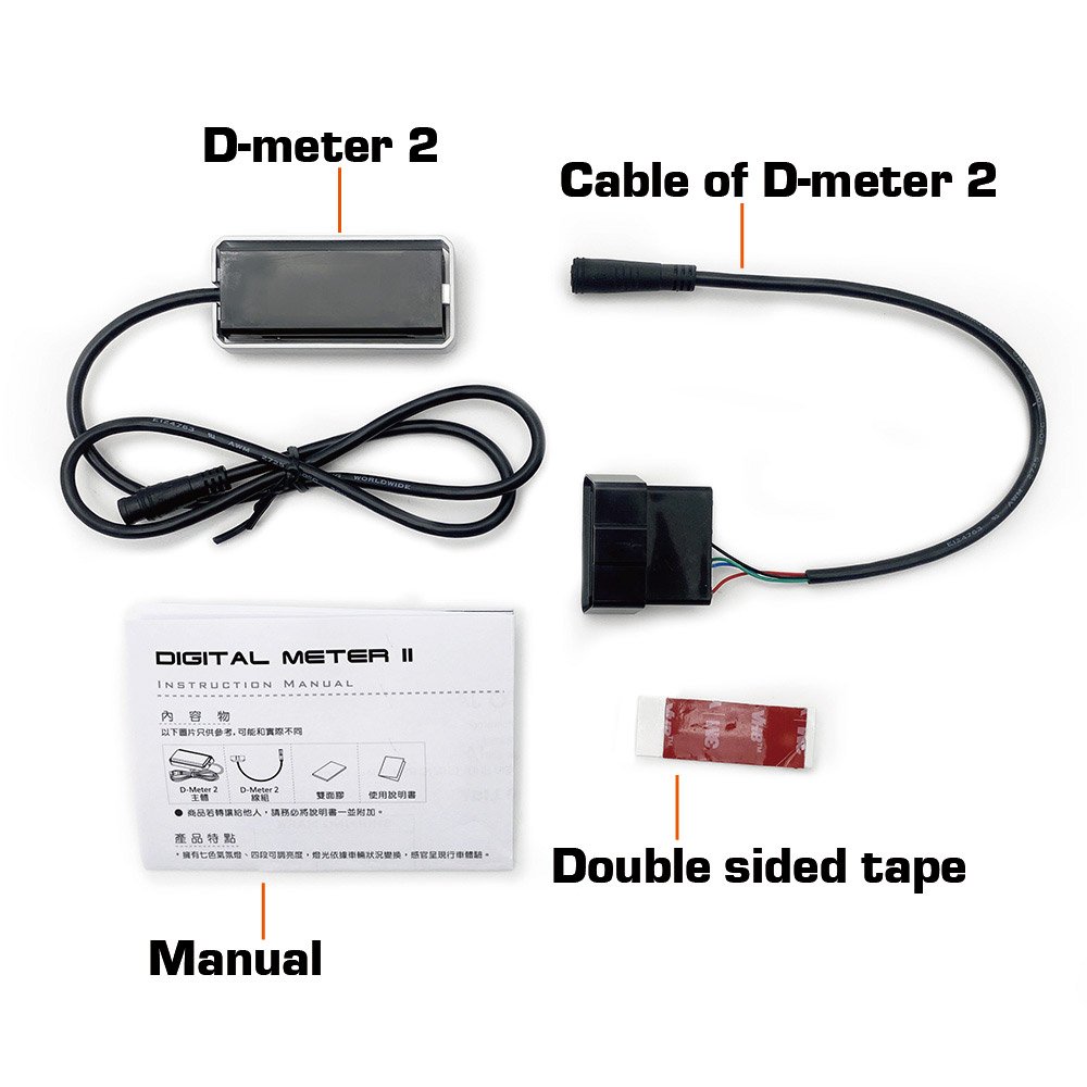 Shadow D-Meter 2 OBD2 Digital Meter Display for Universal New Car