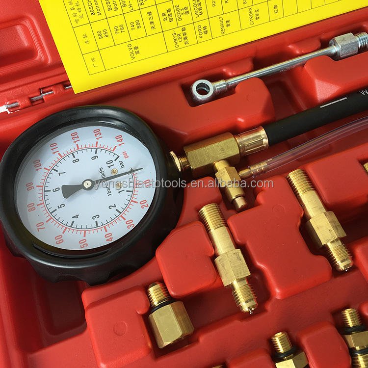 NEW Fuel Injector Pump Pressure Tester Gauge Kit Oil Combustion Spraying Pressure Meter TU-114