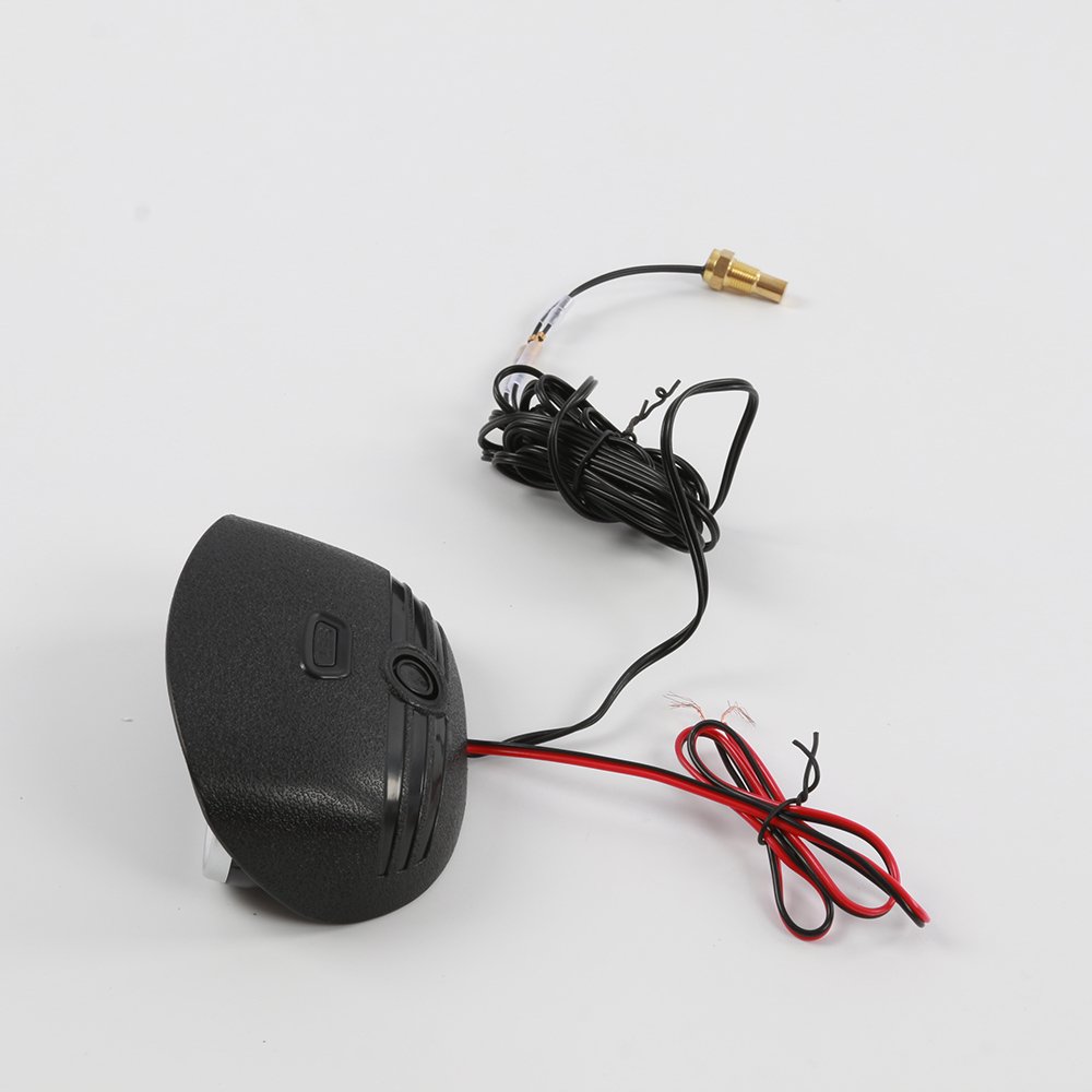 Ramainer Universal 2 in 1 LCD Car Digital Water Temp Gauge Voltmeter Water Temperature Sensor 10mm 12V 24V Volt Meter