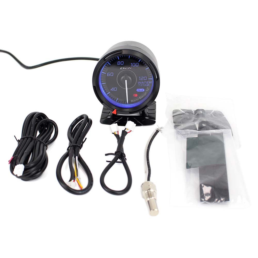 Defi N2 60mm Auto Gauge Meter Water Temp Oil Temp Oil Press Tachometer Volts Gauge for Defi Boost Gauge