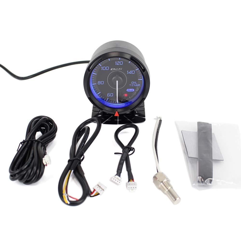 Defi N2 60mm Auto Gauge Meter Water Temp Oil Temp Oil Press Tachometer Volts Gauge for Defi Boost Gauge