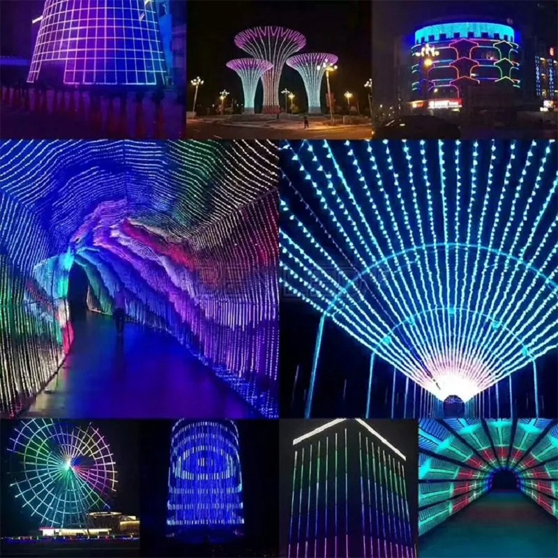 12V WS2811 Programmable 30 60 Pixel Addressable Rgb Led Strip
