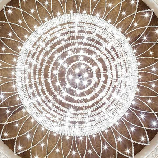 Super Large Crystal Chandelier for Hotel Banquet Hall