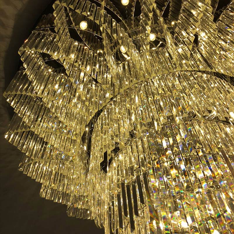 Super Large Crystal Chandelier for Hotel Banquet Hall