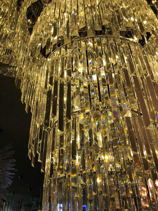 Super Large Crystal Chandelier for Hotel Banquet Hall