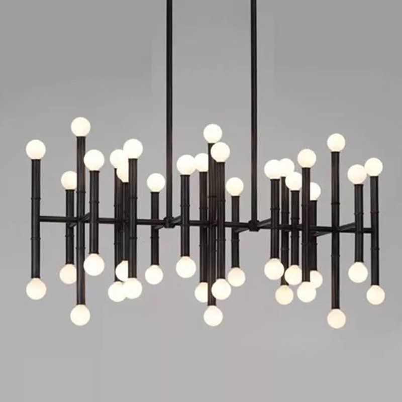 Modern Gold Branch Nordic Creative Bamboo Festival Chandelier Pendant Lights