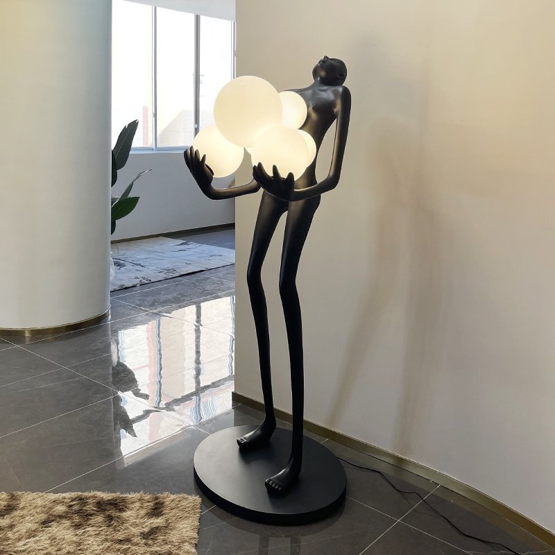 Modern Bedroom Stand Vertical LED Corner Lighting Floor Lamp High Quality Custom Floor Lamp