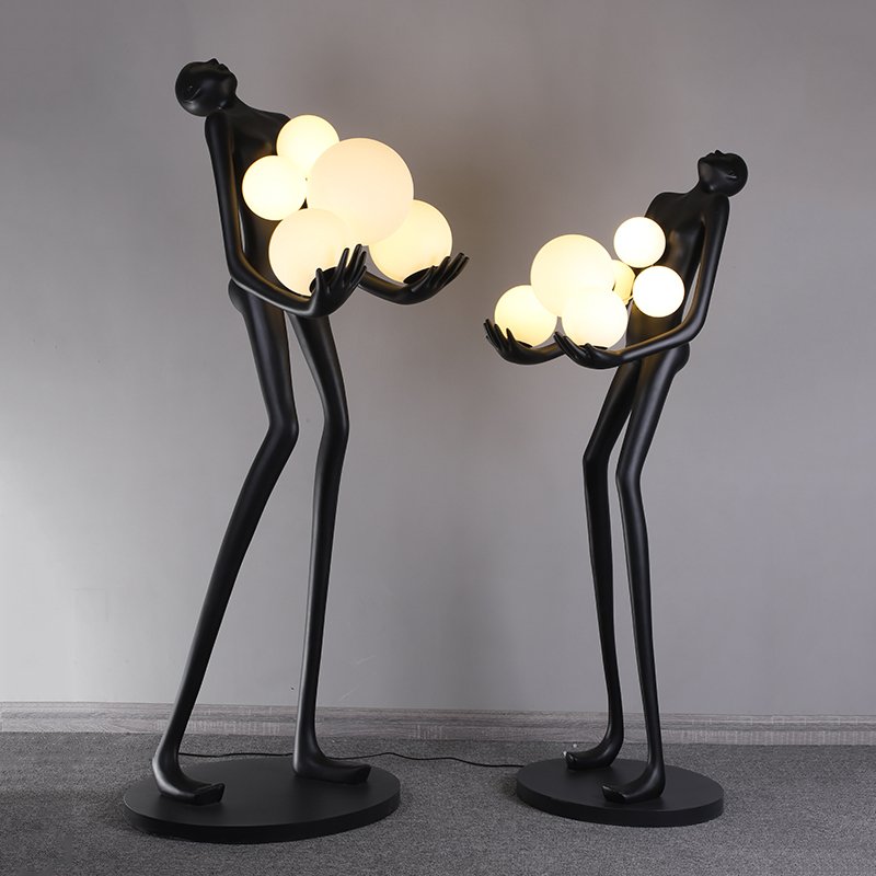 Modern Bedroom Stand Vertical LED Corner Lighting Floor Lamp High Quality Custom Floor Lamp