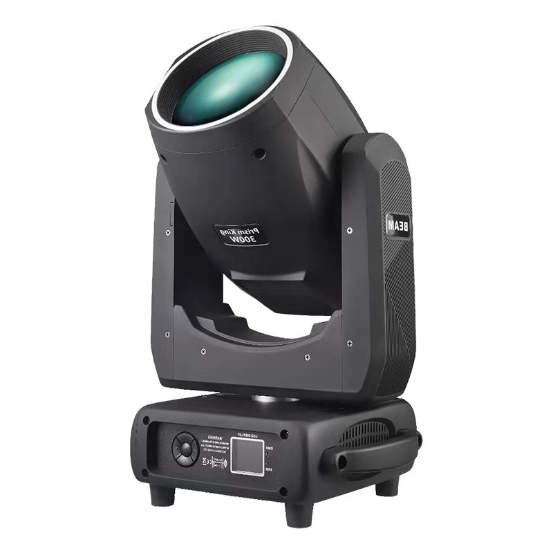 Prism King 15R Sharpy 300W Beam Moving Head Light Dmx 512 Stage Lighting with LED RGB Ring 4Pcs Prism 4Pcs Glass Gobos Lamp