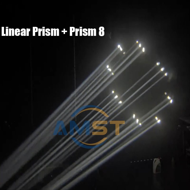 Prism King 15R Sharpy 300W Beam Moving Head Light Dmx 512 Stage Lighting with LED RGB Ring 4Pcs Prism 4Pcs Glass Gobos Lamp