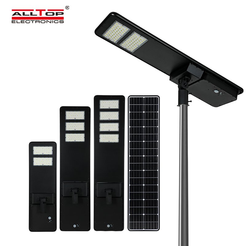 ALLTOP Wholesale Price 200w 300w 400w Waterproof Ip65 Aluminum Outdoor Led All in One Solar Street Light