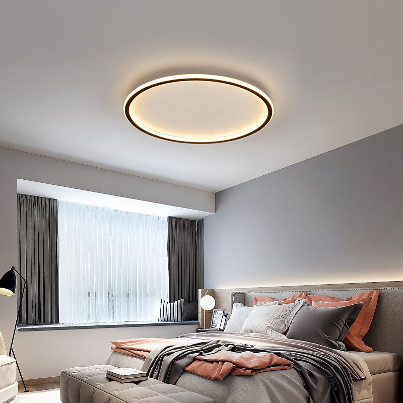 Ultra Thin Modern Minimalist Round New Led Ceiling Lamp for Living Room Bedroom