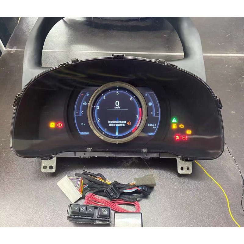 Hot Selling Auto Meter LCD Instrument for Toyota Mark X 2010-2017