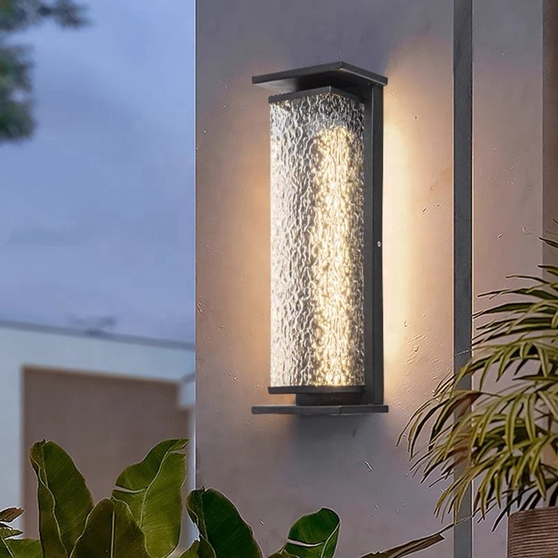 Factory Low-priced Wall Lamp Outdoor Water Proof IP65 Corridor Light H35/50/70 T5 Tube Wall Lamp Outdoor Garden Decorative Light
