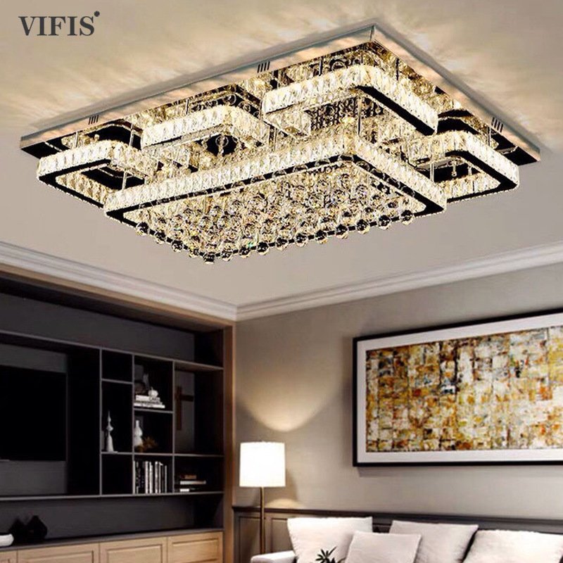 Interior Retro Surface Mount Moroccan Japanese Restaurant Modern Chandelier Led Crystal Ceiling Light Fixtures