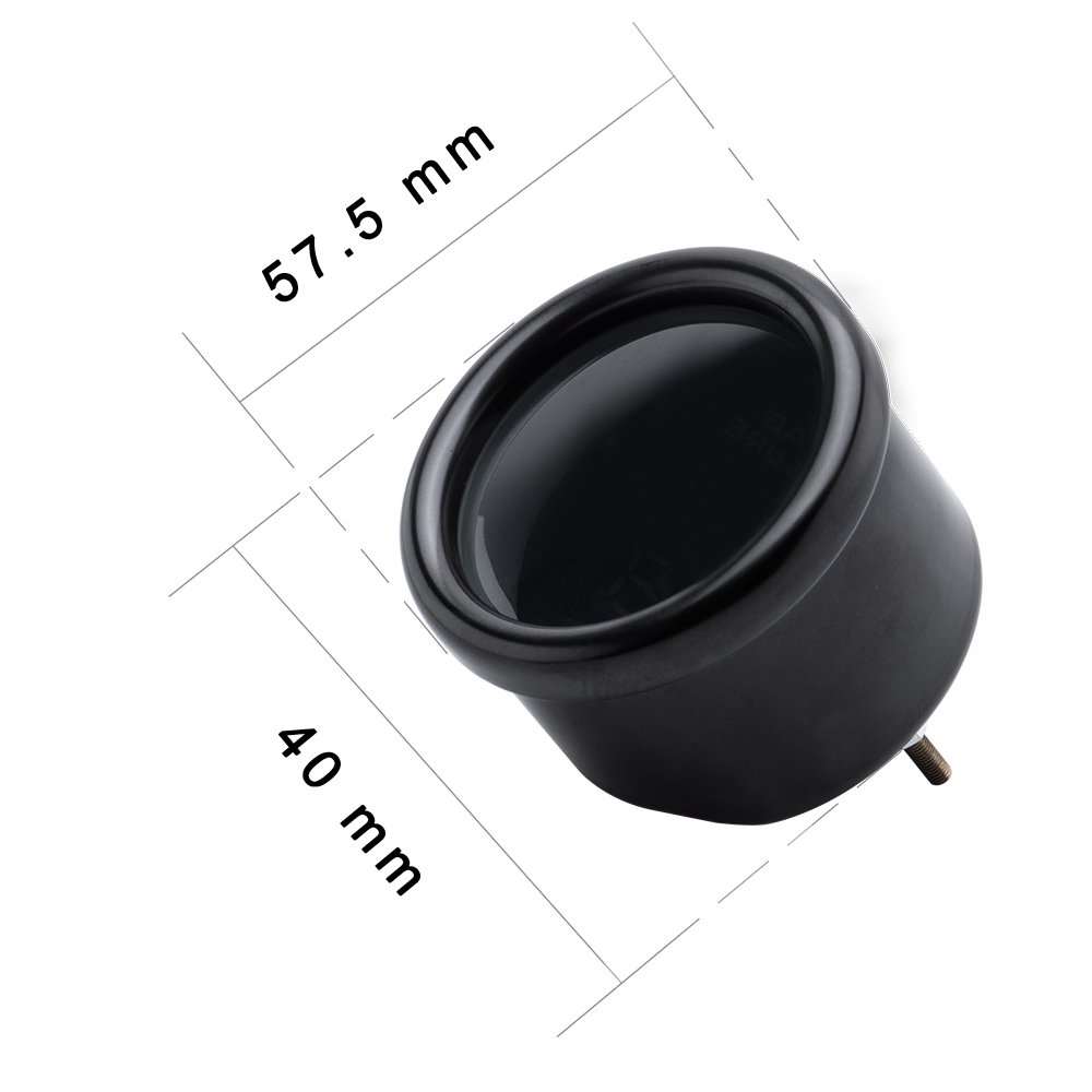 52mm Three Display Air Suspension Pressure Gauge Meter Air Ride Gauge With 3pcs 1/8NPT Sensors and Swivel Mount Holder
