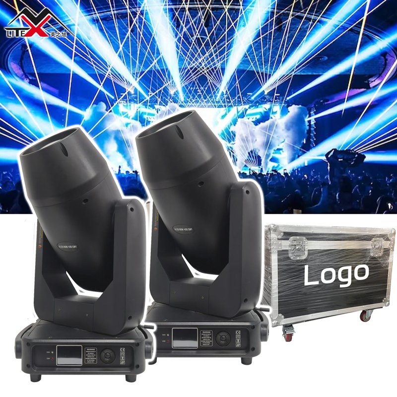 Professional High Power Bright Stage Light 400w Led Spot CMY and CTO BSW 3 in 1 Moving Head Light for Theater Hotel Events
