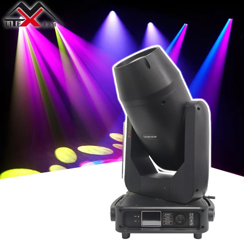 Professional High Power Bright Stage Light 400w Led Spot CMY and CTO BSW 3 in 1 Moving Head Light for Theater Hotel Events