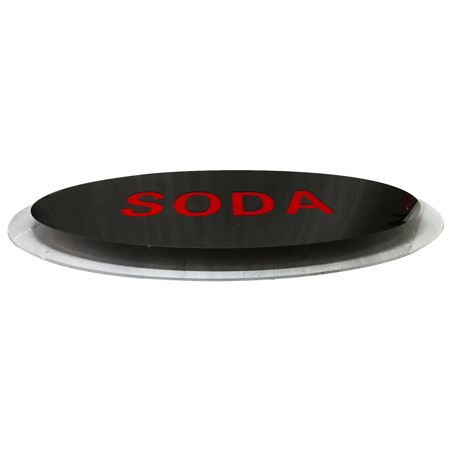 30inch Red Backlit Neon Sign Soda Water Energy Light Neon Sign Adversting Board Sign for Market Shop Sale