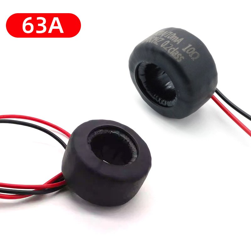 Factory Meters Smart Home Device Toroidal Coil CT Open CT AC Split Core CT Current Transformer Black Color