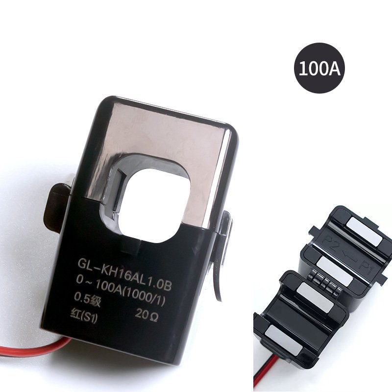 Factory Meters Smart Home Device Toroidal Coil CT Open CT AC Split Core CT Current Transformer Black Color