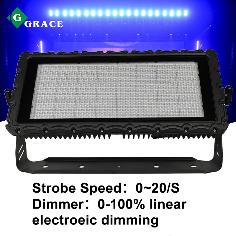 Grace Ip 65 Waterproof DMX RGB 600W Led Stage Strobe Light