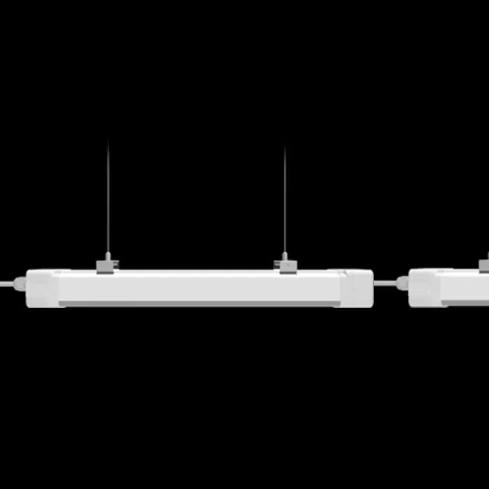 Popular Led Batten Light Fixture 20w 40w 50w Industrial Warehouse Lighting Fixture Ip65 Led Tri-proof Light