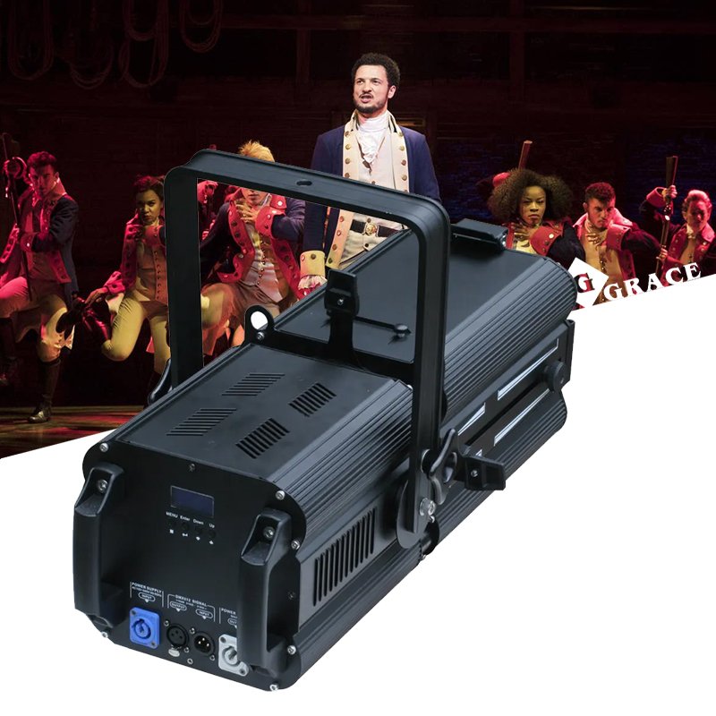 Igracelite 200w Zoom Led Theatre Profile Spot Rgbw 4in1 Fresnel Light