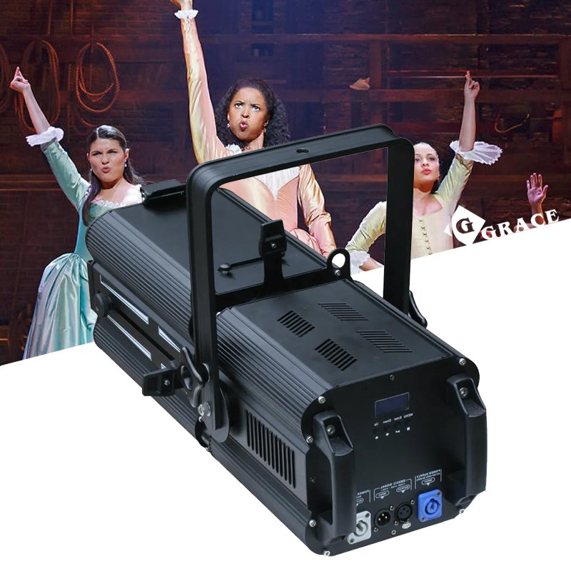 Igracelite 200w Zoom Led Theatre Profile Spot Rgbw 4in1 Fresnel Light