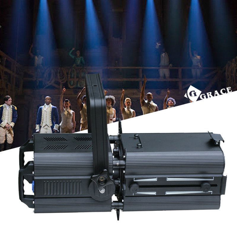 Igracelite 200w Zoom Led Theatre Profile Spot Rgbw 4in1 Fresnel Light
