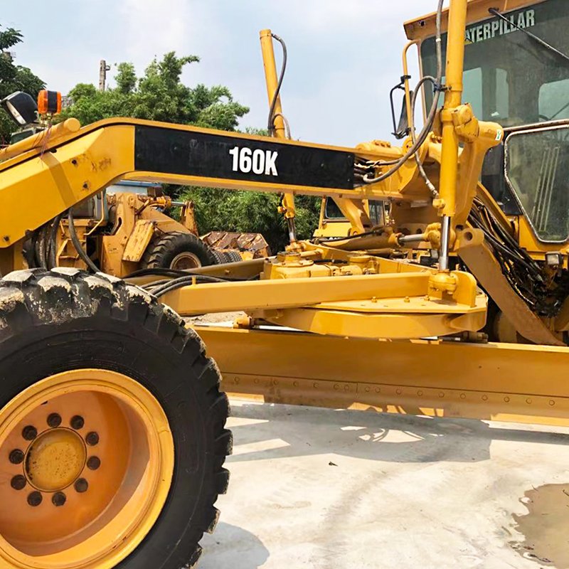Used 140G 160K 100Hp 125Hp Motor Grader Price for Caterpillar