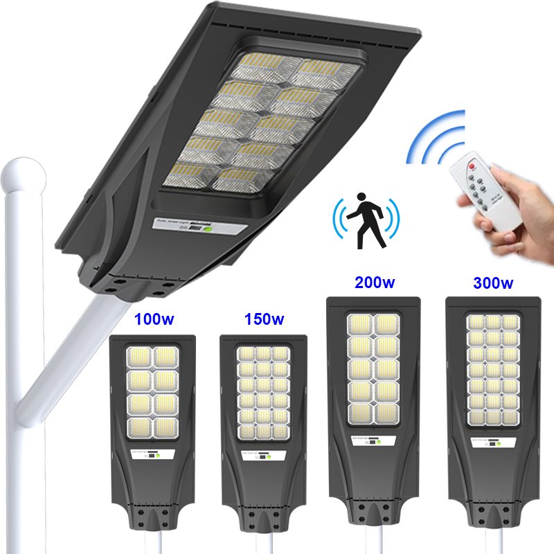 Omsen Switch Pole Solar Led Street Light Lamp Pole Led Light for Outdoor in Smart Cities with Auto Dimming Solar Street Light