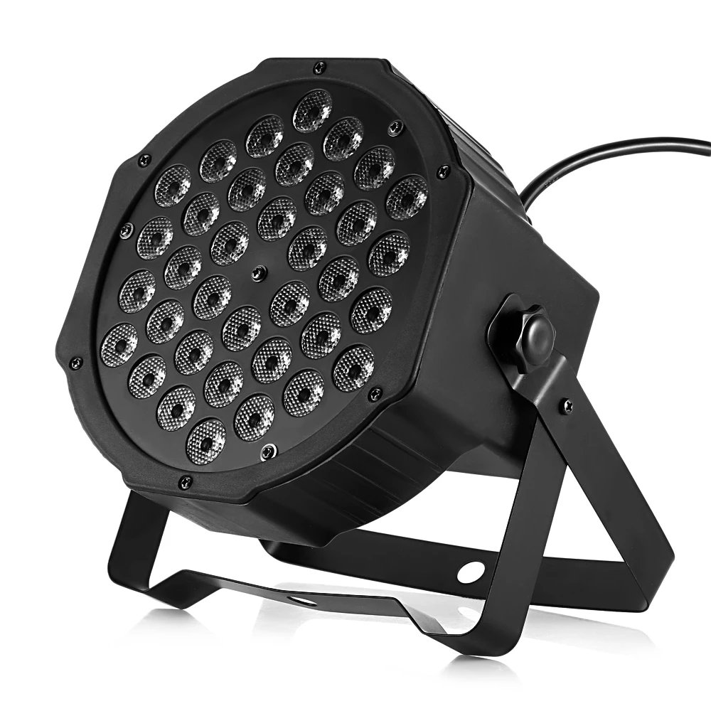 36W Professional Disco Light DMX512 RGB LED Ktv Bar Party DJ Lamp Decorative Stage Light Effect Projector Par Lamp