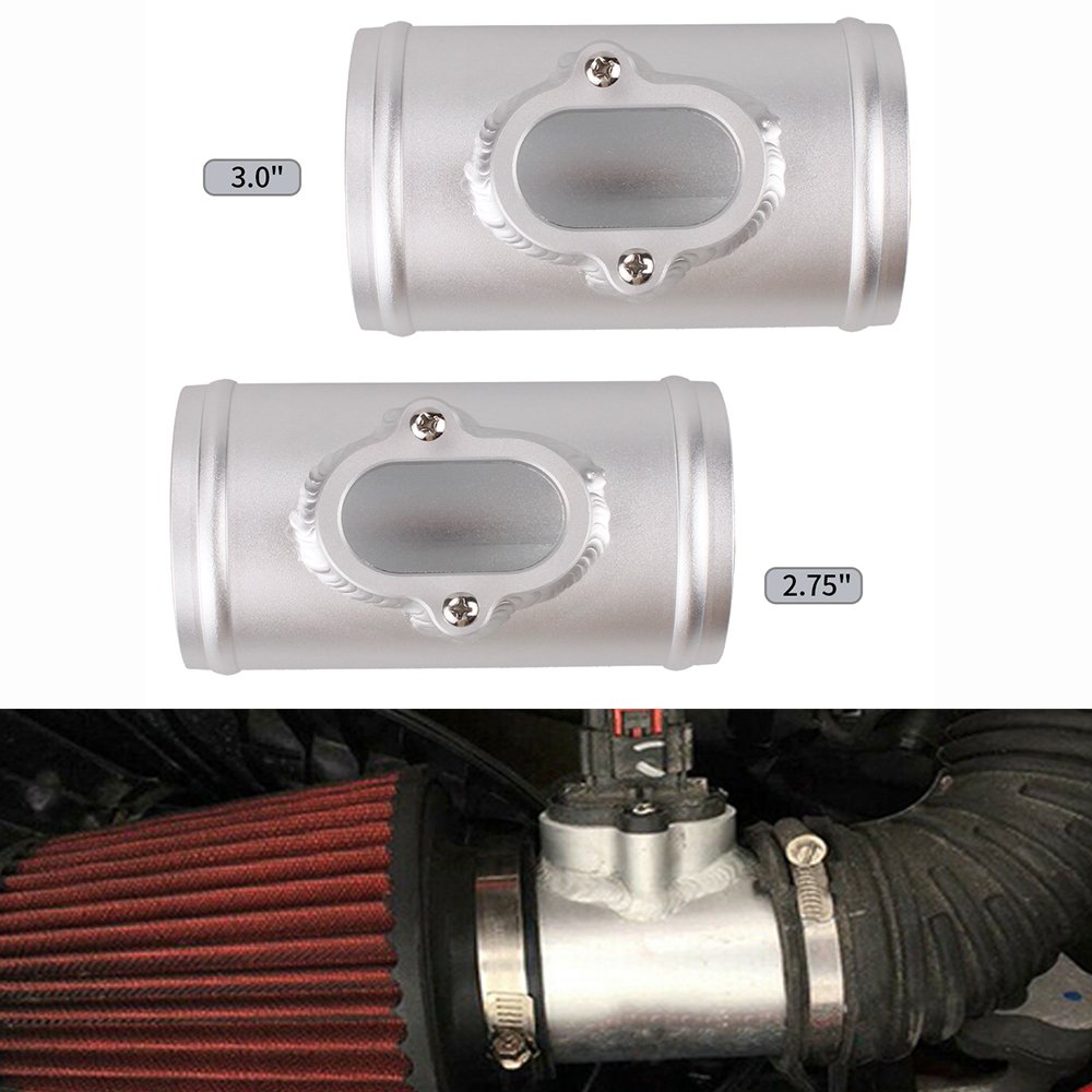 2.75/3 Inch Car Air Flow MAF Sensor Mount Adapter for Chevrolet Cruze Air Intake Meter Mount Base