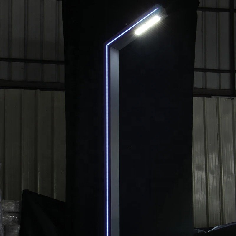 Garden Lamp Post Outdoor LED Lights Waterproof IP65 Aluminum High Pole Lamp Column Top LED Garden Lamp