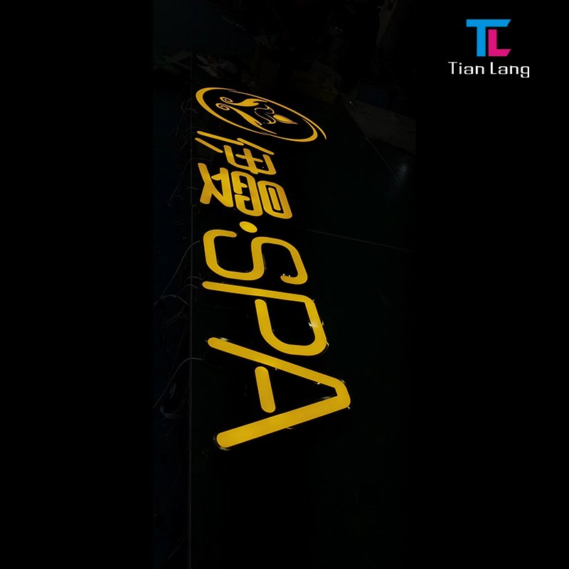 Custom LOGO Outdoor 3D LED Illuminated Sign Channel Letter Enseigne for Business Logo Luminous Letter
