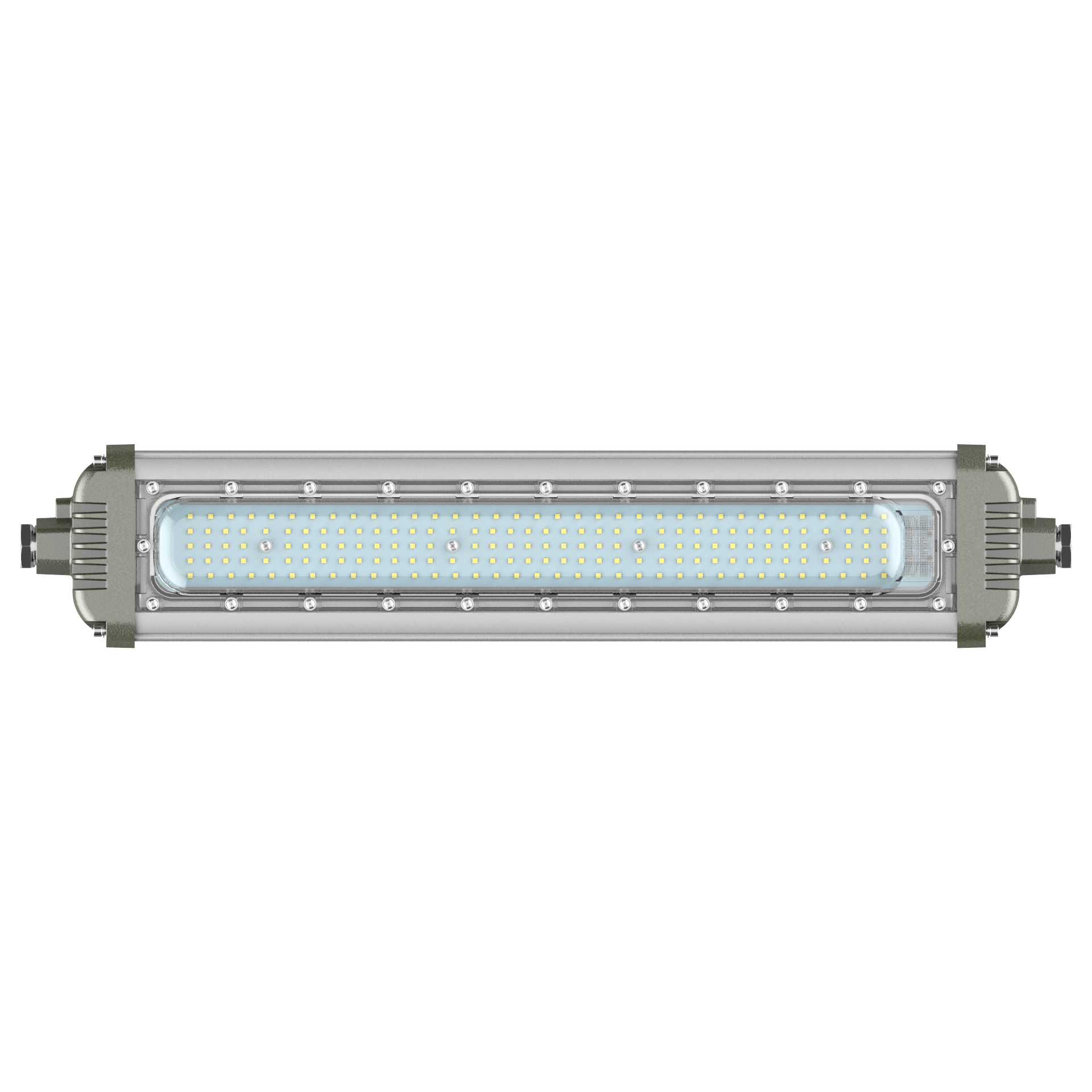 ATEX LED Linear Light Industrial 20-60W Explosion Proof Linear Light With Emergency Function