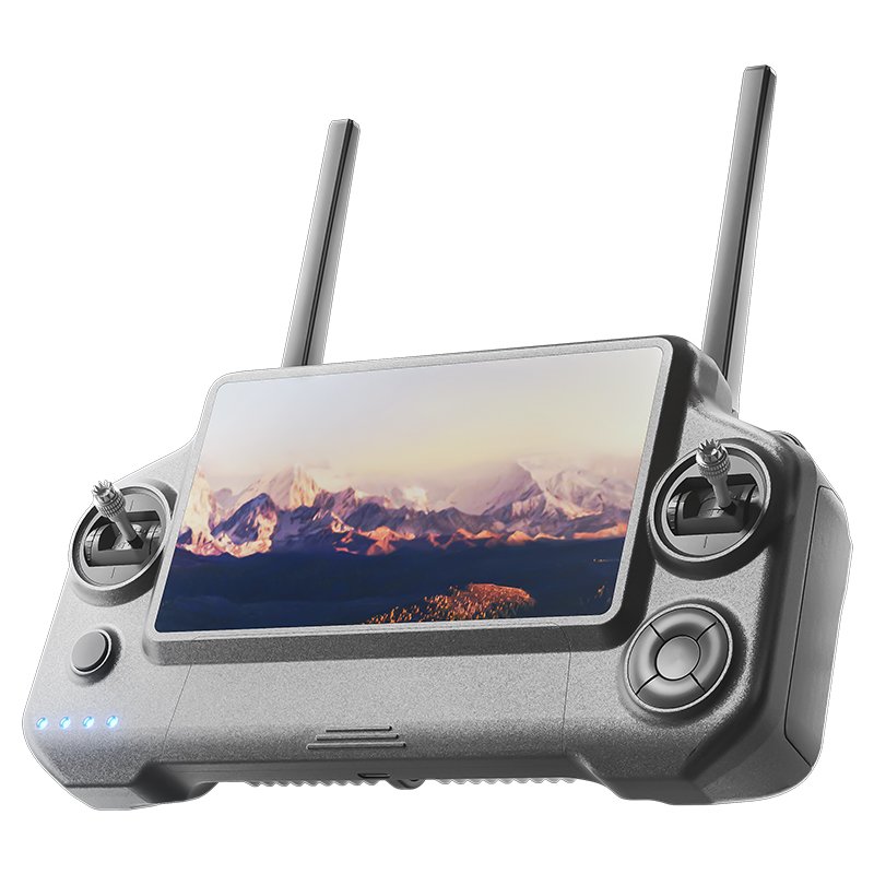 P7 Max 4K 30fps WiFi Remote Control Drone 3-Axis Brushless Gimbal Laser Obstacle Avoidance Long Range 7 Inch Digital SD