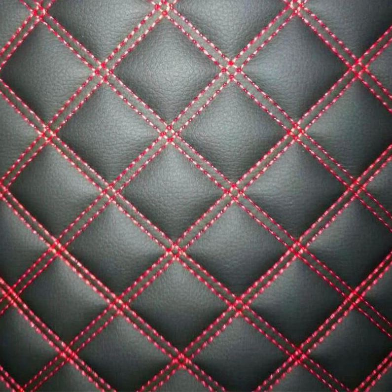 Premium Embossed Microfiber Car Seat Soft Synthetic PVC Polyurethane Leather Non-Slip Oxford Fabric Waterproof PU Leather Film