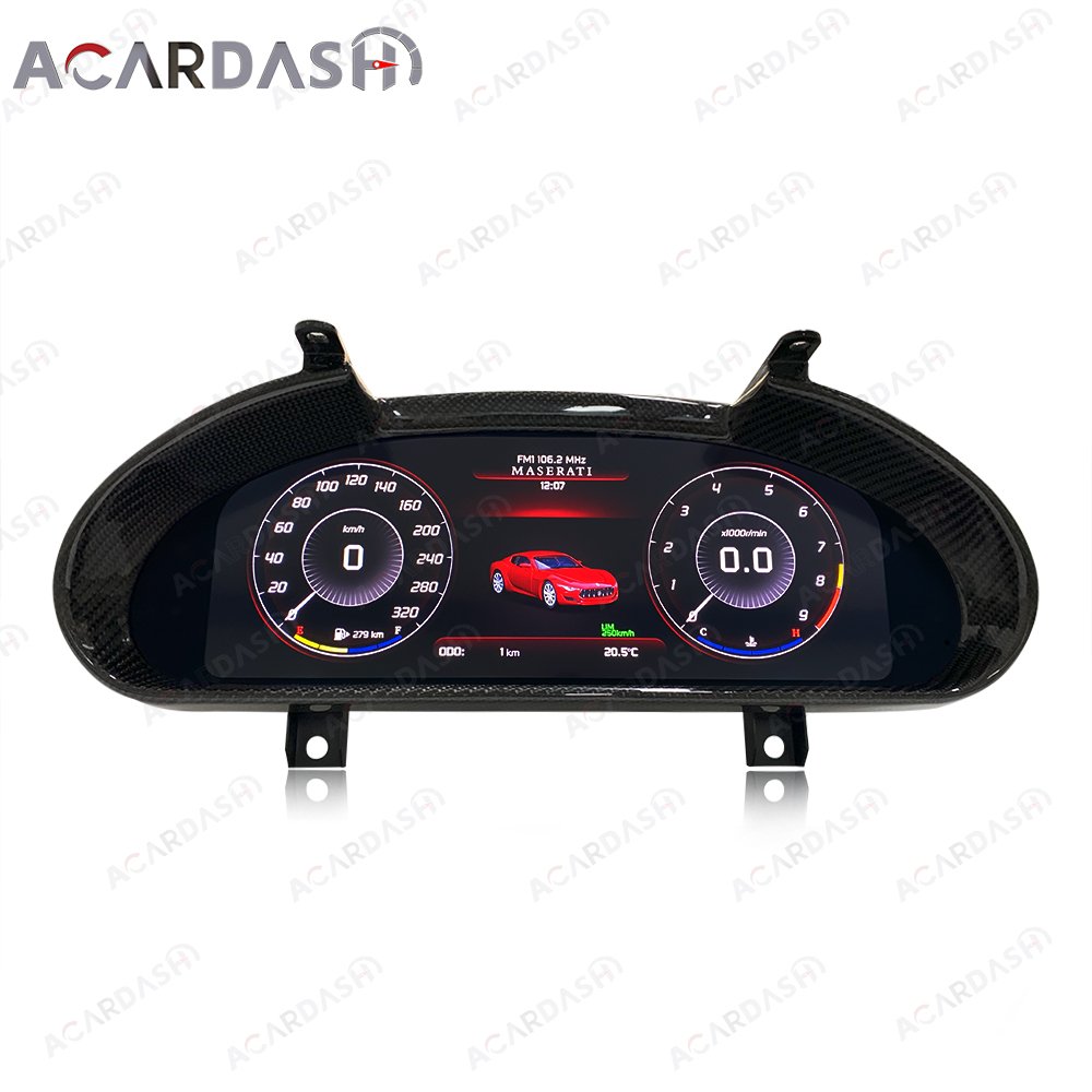 ACARDASH Newest Version Digital Cluster for Maserati GC Granturismo GT Quattroporte 2007-2020 LCD DashboardInstrument CockPit