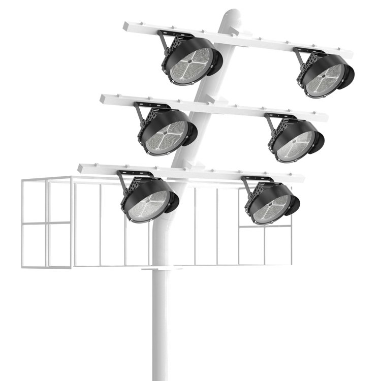 High Brighter 1000W 500W 800 Watt 300W 220V Spotlight Outdoor Warm White Anti Glare Lighting Led Flood Light for Badminton